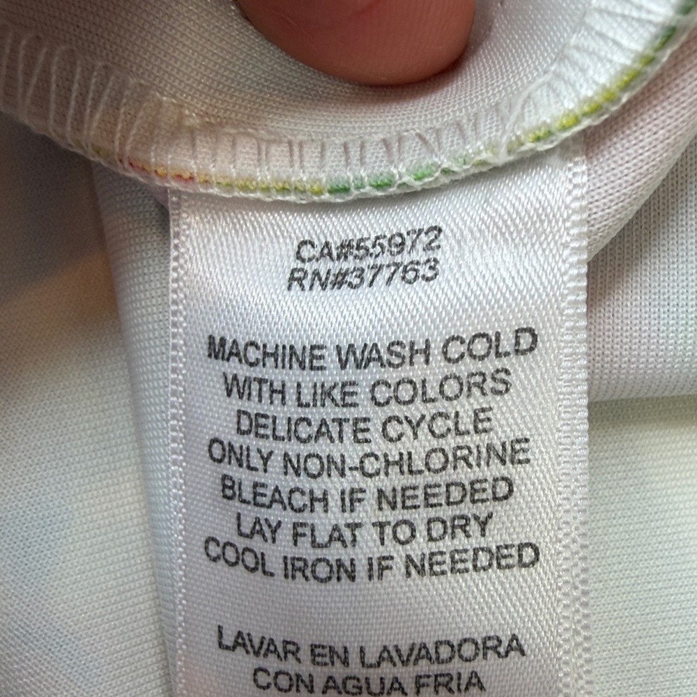 Laundry by Shelli Segal Colorful Floral Mini Dress Racer Back Women’s Small EUC - Picture 9 of 14
